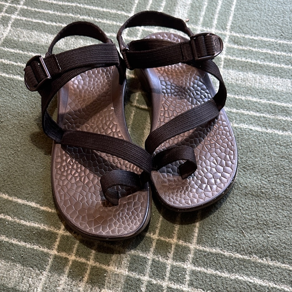 Chaco Women's Black Strappy Sandals